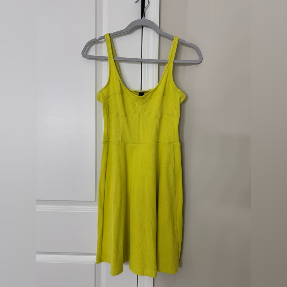 Universal Thread Tank Dress Women S Sleeveless Shift Above Knee Light Green